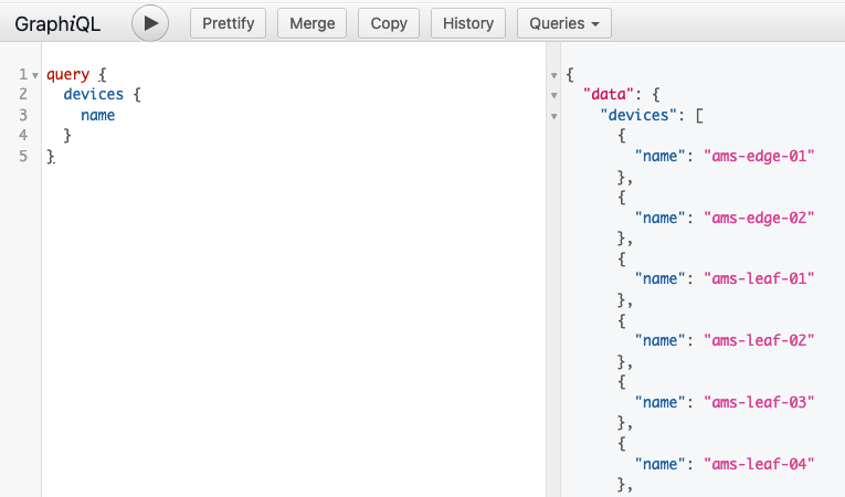 GraphQL: Query Results